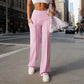 🔥🎁2026 NEW 50% OFF💕Women's Plain Loose Straight Leg Pants