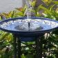 🎁Solar Fountain, Solar Powered Bird Bath Fountain Pump with 4 Nozzles 1.4W Solar Panel Kit Water Pump, Outdoor Watering Submersible Pump for Pond, Pool, Garden, Fish Tank