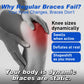 New Professional Sports Knee Brace - With Adjustable Knob