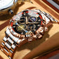 Authentic Dedima High-End Sapphire Luminous Business Watch for Men