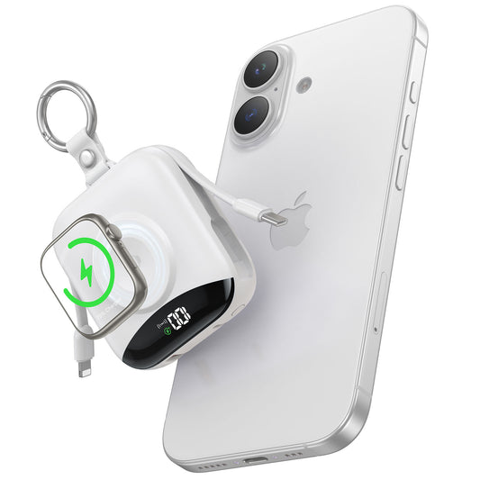 22.5W Fast Charging, 10,000mAh Compact and Portable 3-in-1 Power Bank