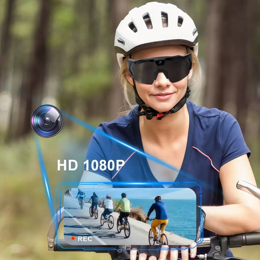 Smart AI glasses with a camera