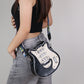 New Fashionable Women's Crossbody Bag in a Unique Guitar Shape