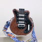 New Fashionable Women's Crossbody Bag in a Unique Guitar Shape