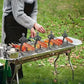 Human-shaped barbecue grill