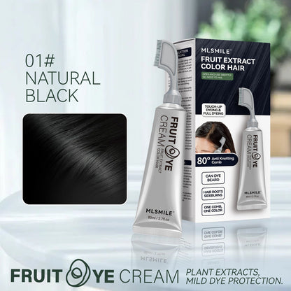 New Botanical Essence Hair Color Cream—Chemical-Free, Safe, and Effective