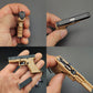 Carry Clip Keychain-Alloy Pistol Model