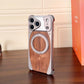 2026 New iPhone Custom Case: Titanium Frame + Walnut Back Panel with Magnetic Charging