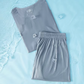 2026 New Arrival: Soft and Comfortable Ice-Silk Pajama Set