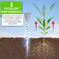 Electric gardening tools that use atmospheric electricity or natural energy to aid plant growth