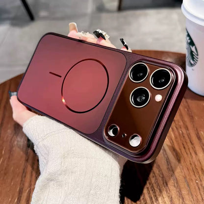 🍂 Fall Sale 2026 – 50% OFF🔥Crystal Window Magnetic Case–Premium Frosted MagSafe Phone Cover