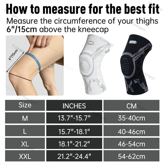 New Professional Sports Knee Brace - With Adjustable Knob