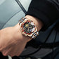 Authentic Dedima High-End Sapphire Luminous Business Watch for Men