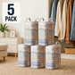 🔥Limited-time offer: 50% off! 📦Large, sturdy, thick, transparent plastic storage bag for clothes, moving, and storage
