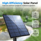 Solar-powered pond aerator with an air pump