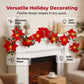 🎄 Christmas Poinsettia String Lights – Add a Warm Holiday Glow