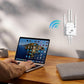 🎁 Last Day to Get 50% OFF! 🔥 2026 WiFi Repeater, Dual-Band 1200 Mbps (5 GHz/2.4 GHz), WiFi Signal Booster, Covers Up to 10,000 Sq. Ft. and Supports 50 Devices, with Ethernet Port.