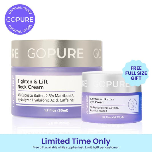 Neck Cream Tighten & Lift Firming Cream for Crepey Skin