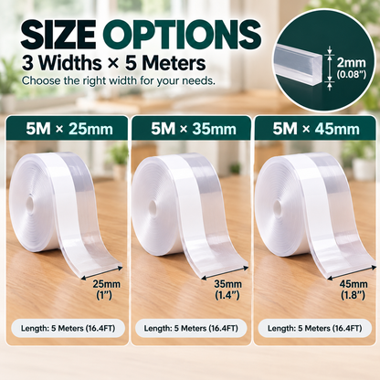 5M Multi-Purpose Door & Window Sealing Strip – Draftproof, Waterproof & Dustproof