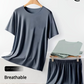 2026 New Arrival: Soft and Comfortable Ice-Silk Pajama Set