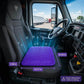 Purple Gel Seat Cushion, Firm Honeycomb Cooling Seat Pad with Non-Slip Cover,Washable Cushion for Office Chair, Car Seat, Home & Summer Sitting Comfort