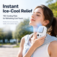 TEC Ice Cooling Portable Fan – Wearable Handheld Desk Fan for Summer Travel & Outdoor Use
