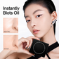 Magnetic Oil-Absorbing Blotting Paper (with powder) – Enhanced oil control for a fresh, matte finish