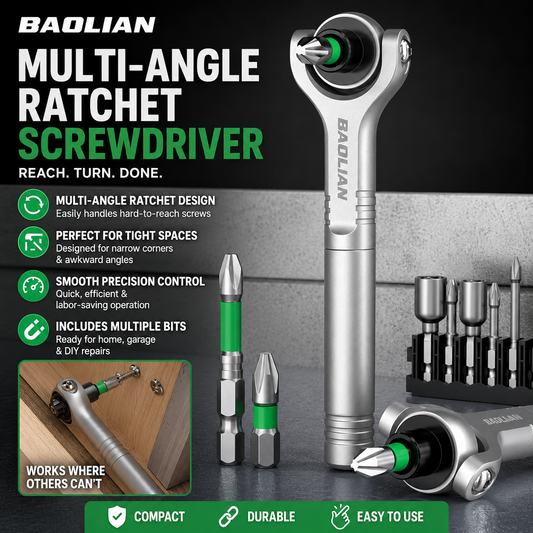 Multifunctional Precision Universal Ratchet Wrench