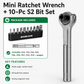 Multifunctional Precision Universal Ratchet Wrench