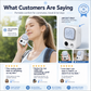 TEC Ice Cooling Portable Fan – Wearable Handheld Desk Fan for Summer Travel & Outdoor Use