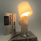 Creative LED desk lamp with cute figure and light cover, fun night light with unique design, decorative lighting for living room and bedroom