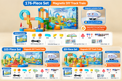 360 Gravity Magnetic Bullet Train Set