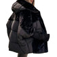 🍂 Early Autumn Special: 50% Off 🔥 Women's Oversized Hooded Patchwork Puffer Coat