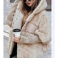 🍂 Early Autumn Special: 50% Off 🔥 Women's Oversized Hooded Patchwork Puffer Coat
