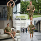 📢📢47% OFF !! ⏰ Men's Waffle Knit T-Shirt & Shorts Set