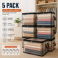 🔥Limited-time offer: 50% off! 📦Large, sturdy, thick, transparent plastic storage bag for clothes, moving, and storage