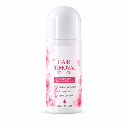 Gentle Roll-On for Painless Body Hair Removal